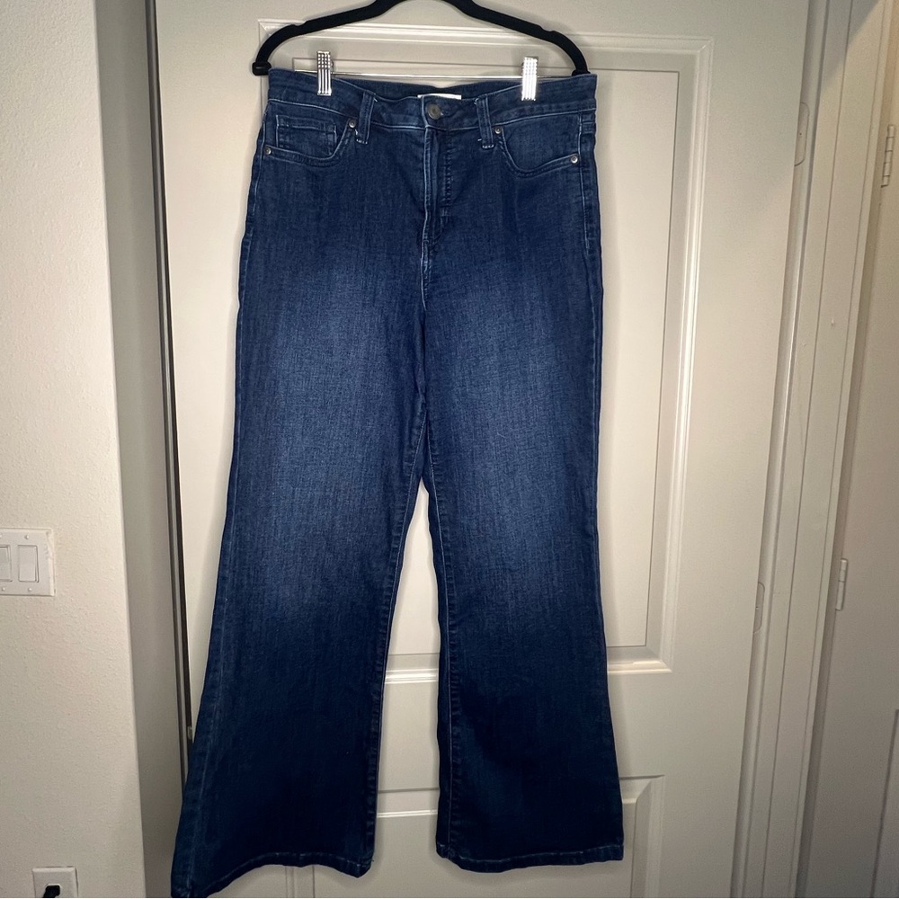 Lauren Conrad-Dark Wash Flare Jeans 12